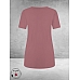 Plus Basics Travel Shirt Rond Hals MAUVE